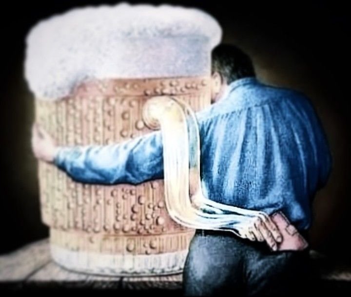 JimmyGonX's tweet photo. kind alcoholic gets MOLESTED and MUGGED under the guise of the beer LOVING him. lesson of the day? never trust ANTHROPOMORPHIC BEERS or else you will ALSO be MUGGED and VIOLATED. https://t.co/fSL9OLjlij