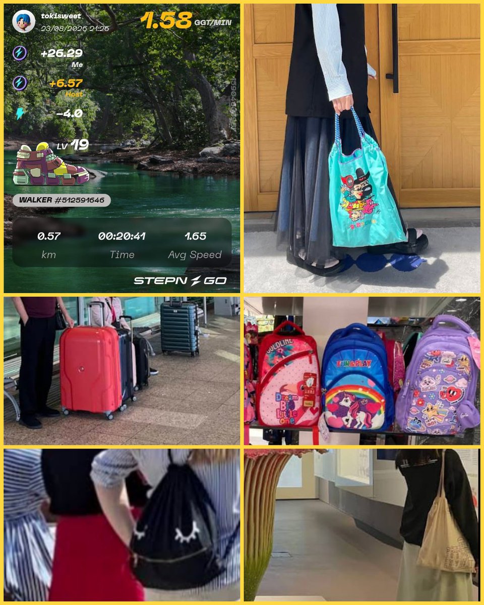 sukijp9's tweet photo. #STEPN #STEPNGO #StreetHunt #Bags hot 🥵 weather ,🙈 https://t.co/IfCnhHlqSG