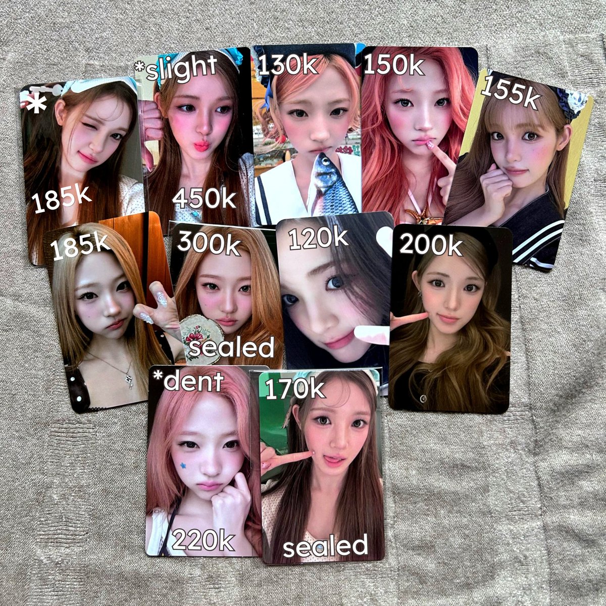 haminoyi's tweet photo. ꒰ 🛒 ꒱ wts | want to sell

❌️ not for sensitive!
💰 price excl. admin, free pack
🏡 bogor, INA

beberapa negotiable, dm for more! 💌

t. lfb ina aab hearts2hearts h2h yuha stella kpopnara jewel case summerkit soundwave ktown4u bracelet music korea lucky draw juhoon sanghyeon https://t.co/WbmH0olpkn