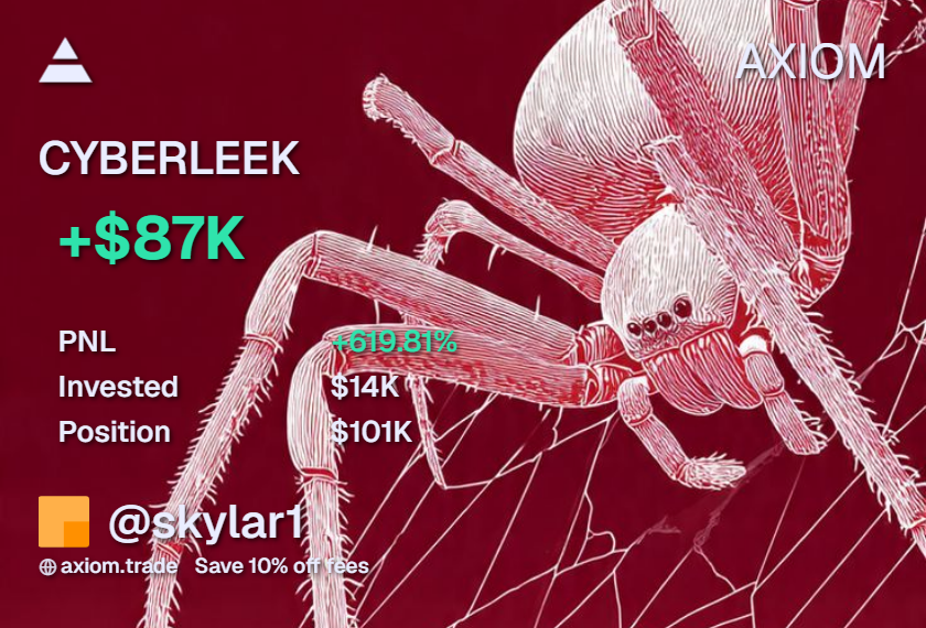 X7Solona's tweet photo. +$87K on CYBERLEEK 🔥

619% cook off a $14K entry.

only in FNF. https://t.co/t5tcQ3soAV