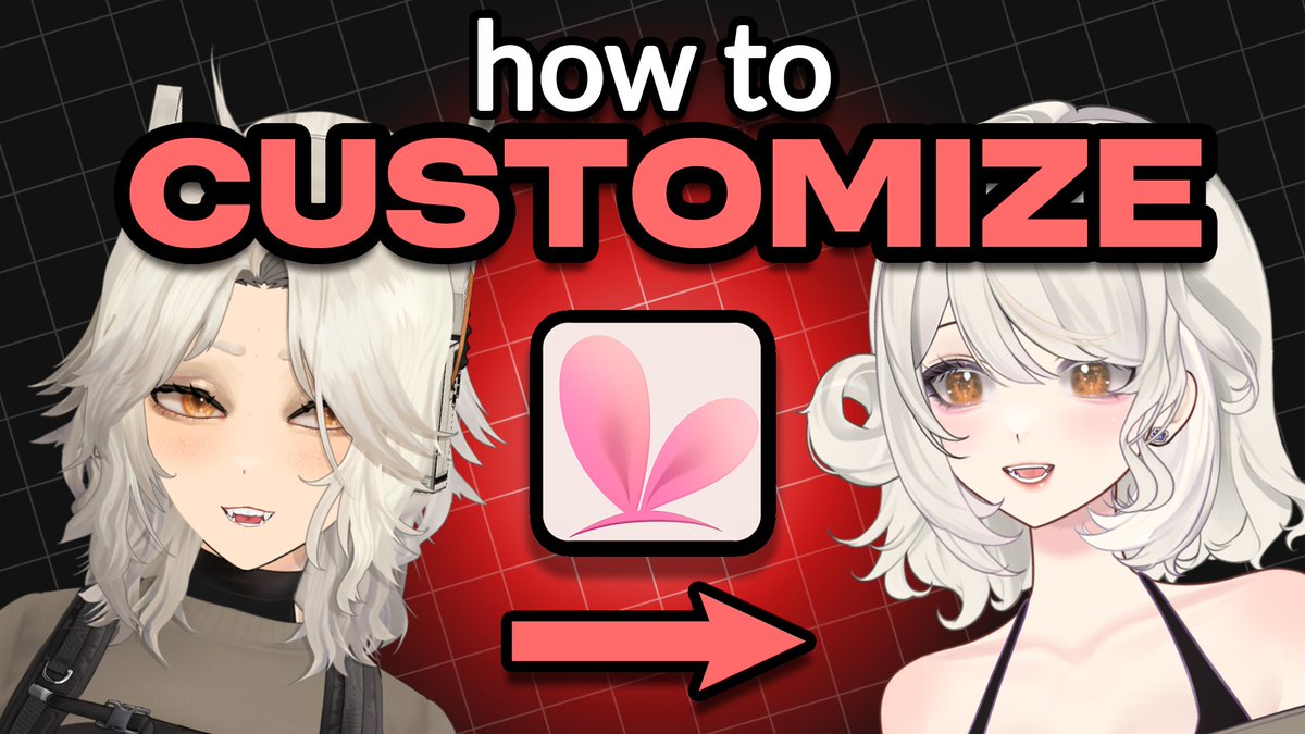 PhloxNesspalier's tweet photo. ✧ HOW TO USE CUSTOMIZABLE MODELS ✧

I wanted to provide a video catered specifically towards anyone using a customizable model! I go over VTube Studio basics, how to customize your model &amp; set it to default, and even OBS setup! Please check it out :) https://t.co/cFAuaYisIb