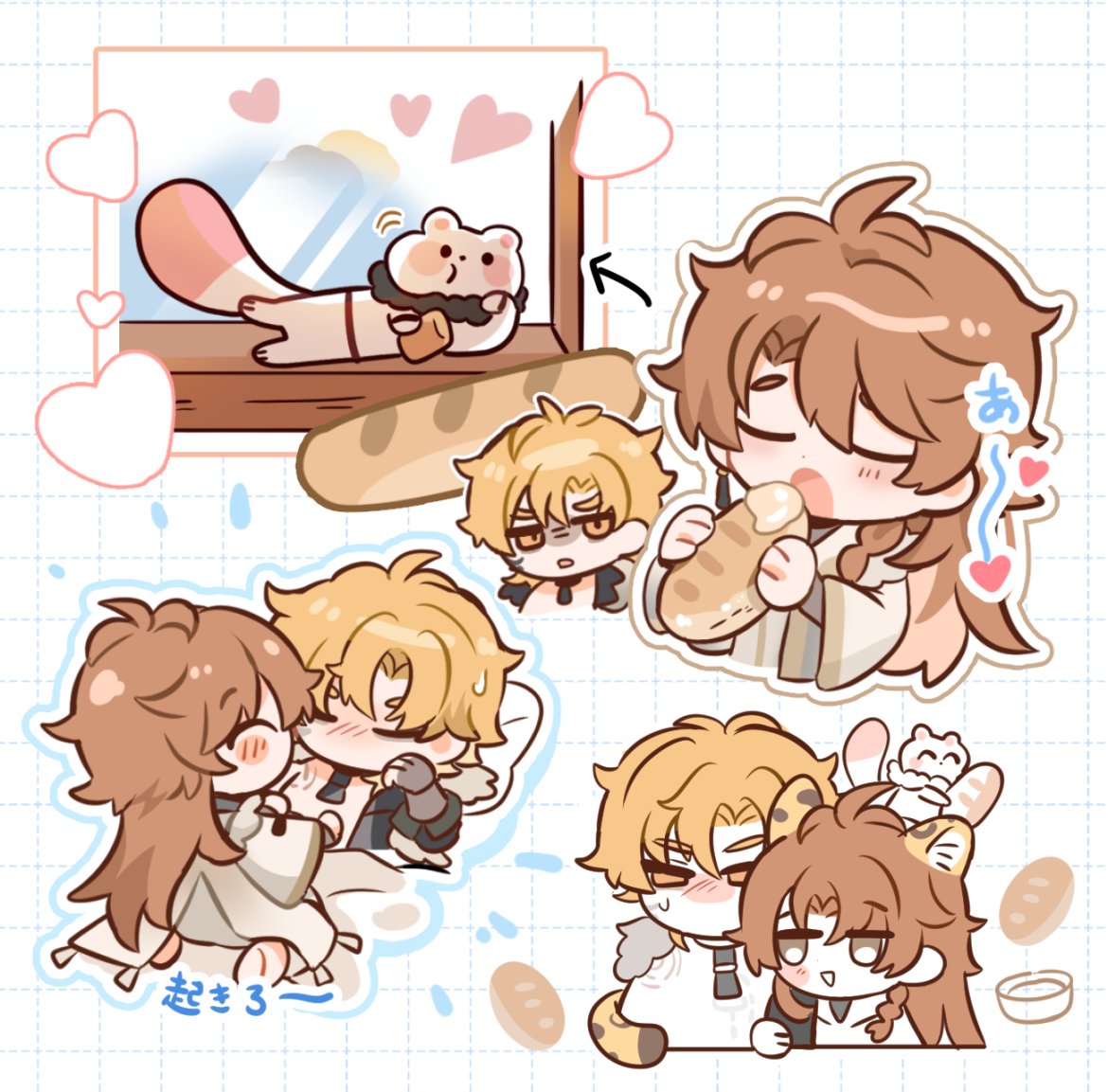 b_rabi's tweet photo. 💤8⃣🥖🍞
Feed bread for little devil https://t.co/vqLmOvg9Tc