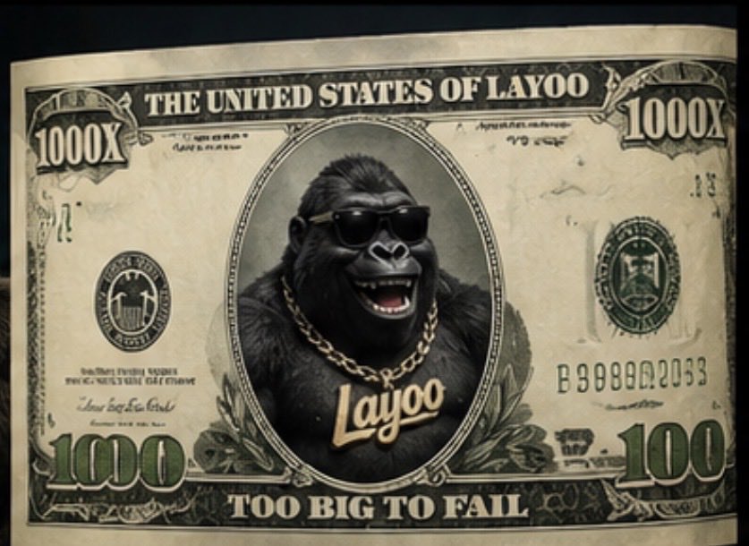 EndgameStrong's tweet photo. What’s happening? 🦍Army

Official $Layoo https://t.co/YrWJYlDUhP