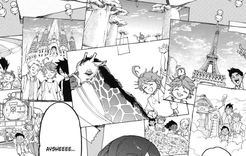 KevSenpai_YT's tweet photo. Emma si se subió a su jirafa ♥ Feliz de verlo
#thepromisedneverland #tpn https://t.co/2zVnixX7SA
