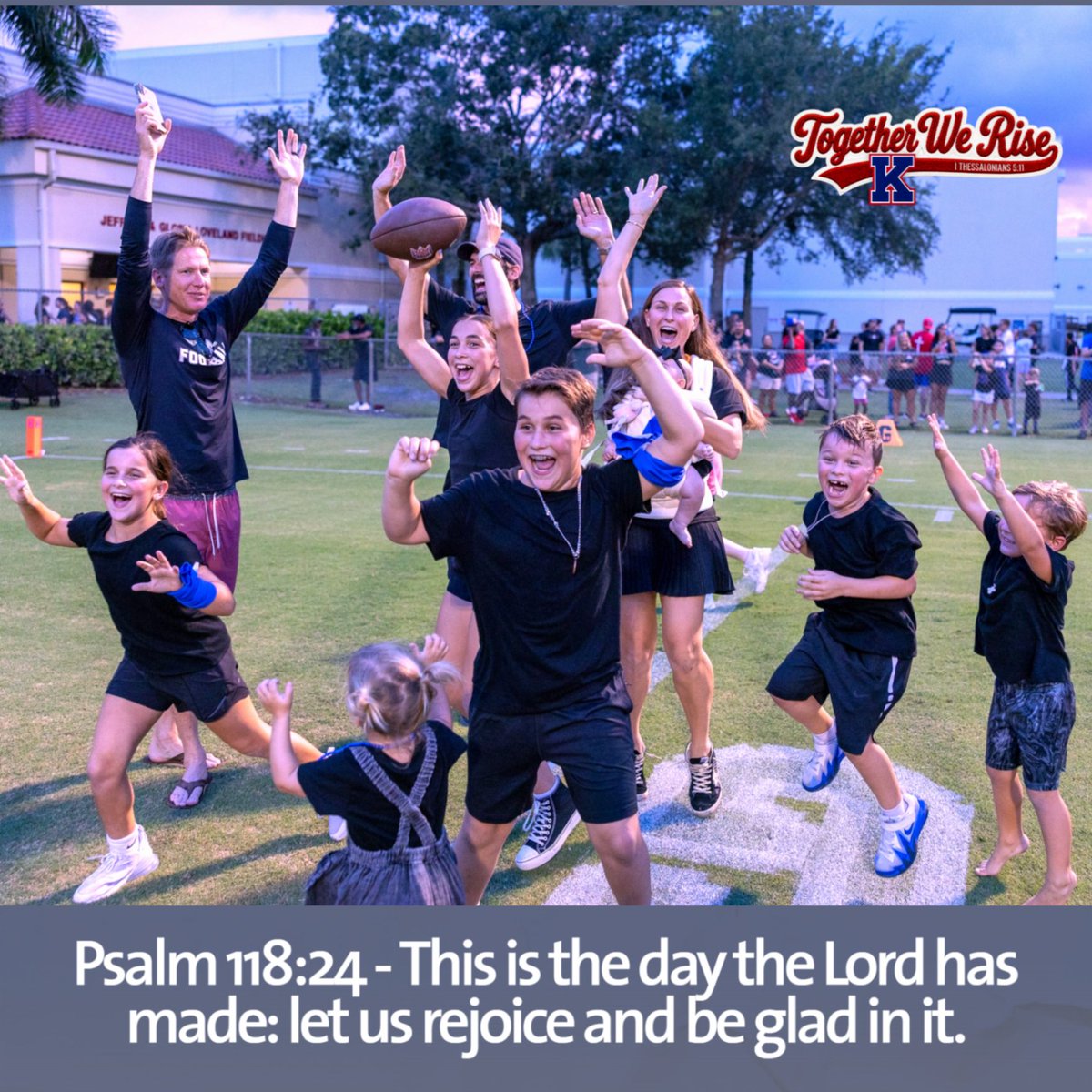 TKALions's tweet photo. Psalm 118:24 - This is the day the Lord has made: let us rejoice and be glad in it. #SundayScripture https://t.co/unaAcaQnRB