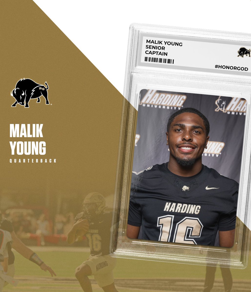 Harding_FB's tweet photo. Offense:
RB Andrew Miller
QB Malik Young
OL David Gomez
OL Cobe Williams https://t.co/MC4ARnmQO5