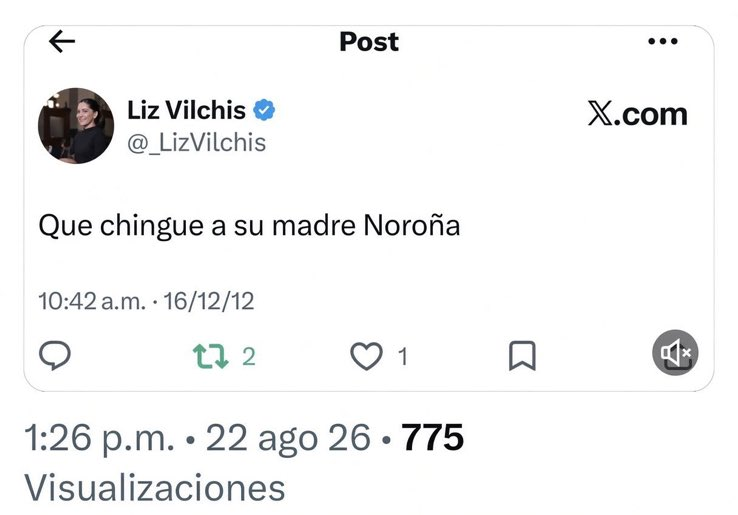 JoseEsq70194685's tweet photo. Nunca pensé que en algún momento de mi vida iba a estar de acuerdo con @_LizVilchis, pero nunca digas nunca jamás https://t.co/N0DJNHqe88