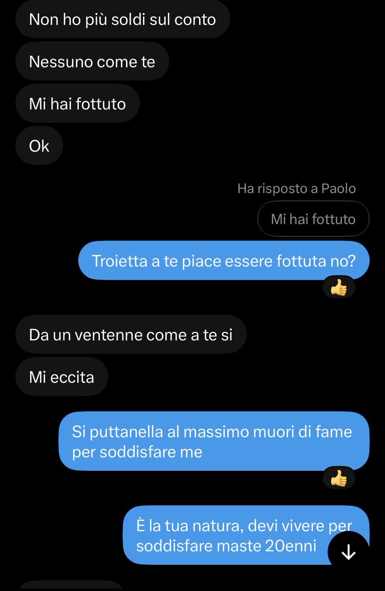 MasterBoss5r's tweet photo. Un altra cagna che piange dopo che è rimasta a 0 per me 😂💸 https://t.co/dtyHbbLRpr