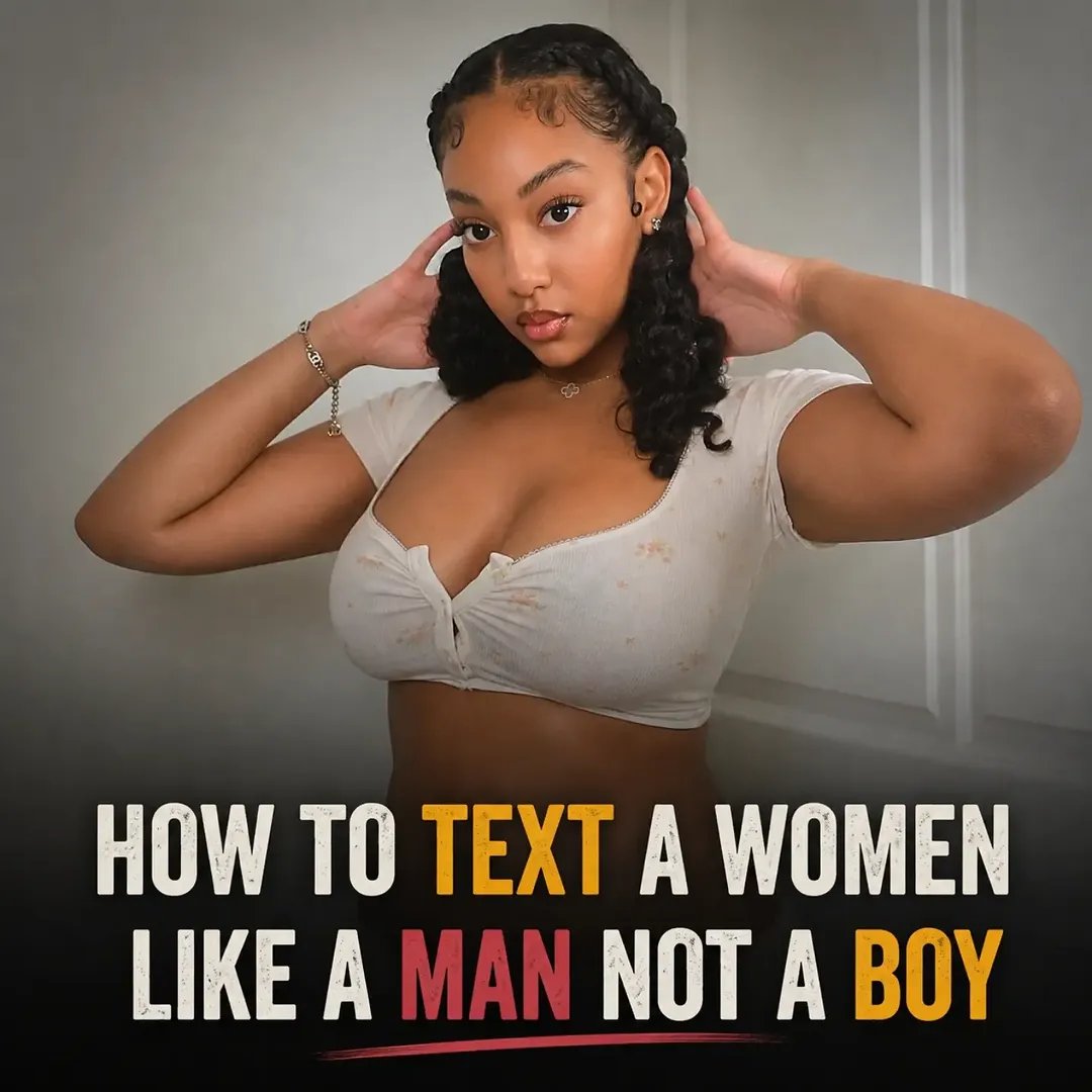AscensionM4's tweet photo. HOW TO TEXT A WOMEN LIKE A MAN NOT A BOY

-THREAD- https://t.co/cbJ7U8nnkg