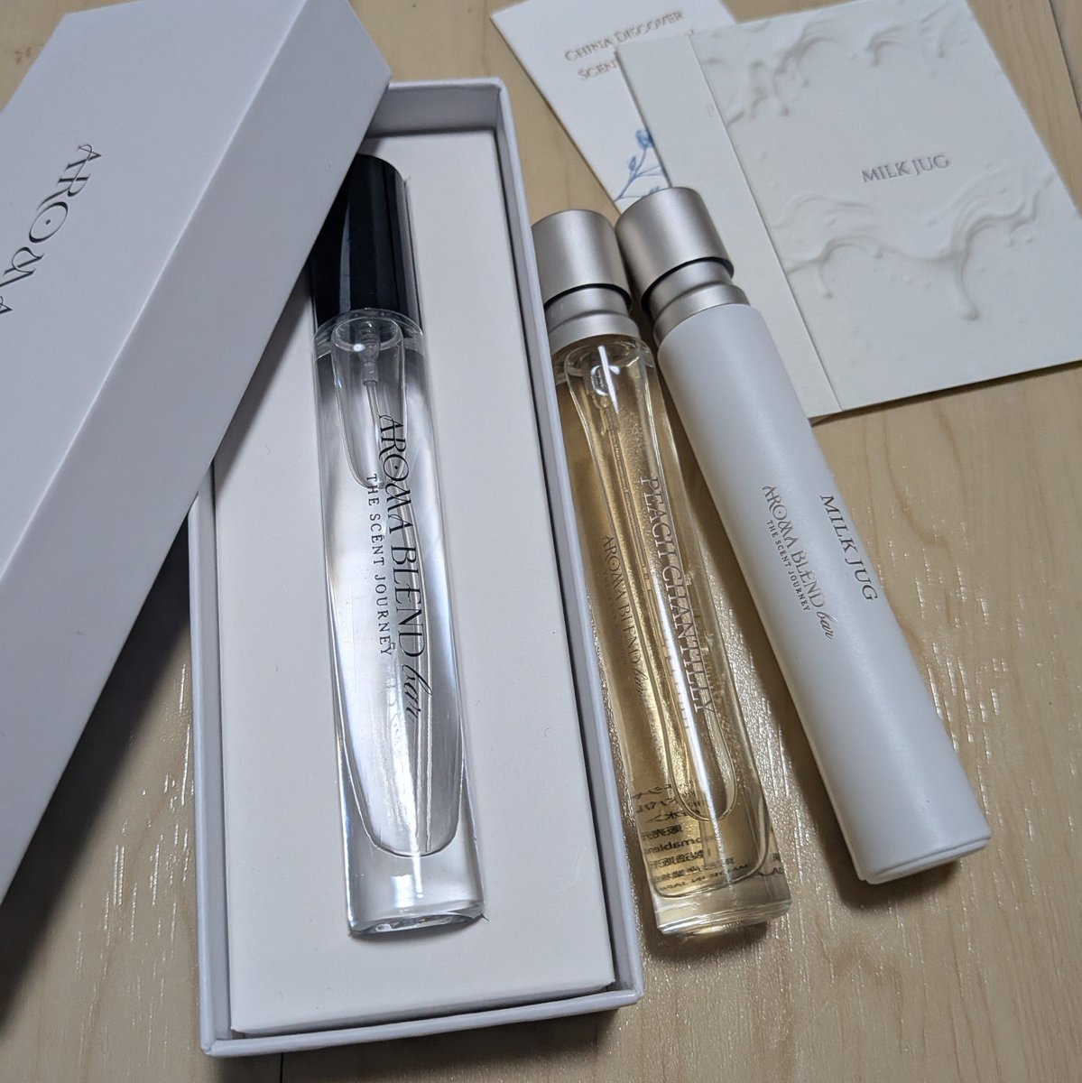 aroma blend bar MILK JUG & ASSAM 香水 10ml aroma blend bar MILK