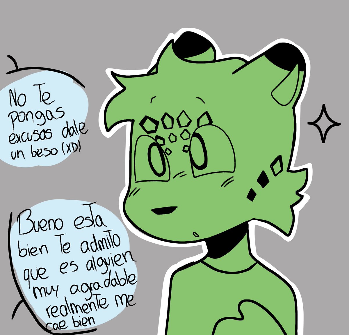 yukita_50's tweet photo. Ok yo dije cuando subí otra parte que era la última pero los de tiktok querían otra xD igual nose que pasa que este ship me está ehh jeje 😭💔 
Chikos la gente puede cambiar de gustos uwu
#mascotverse https://t.co/FfXnCkzqT6