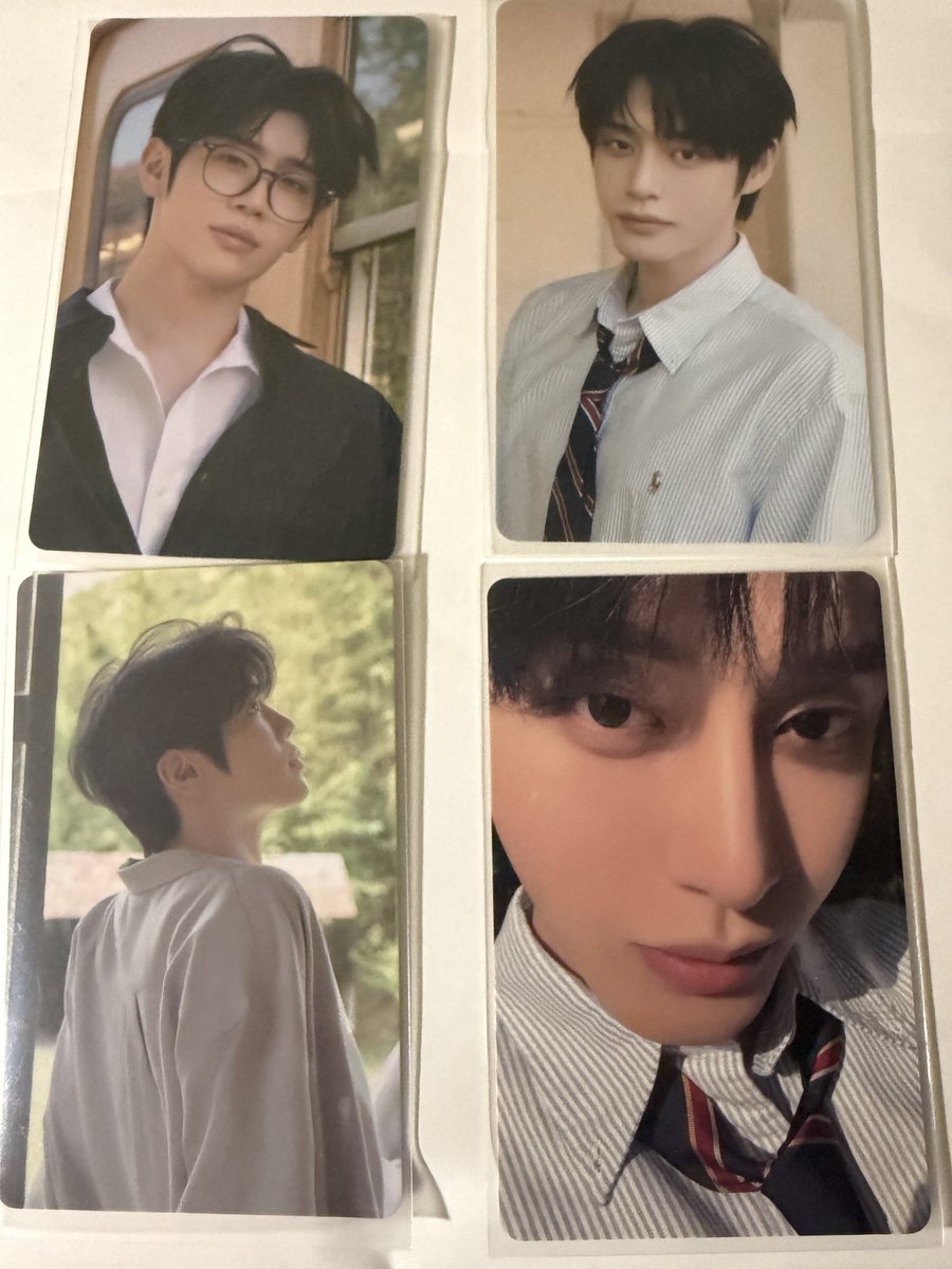 summarureo's tweet photo. 最新版です、HMVのメテュ最優先＞テレアップ＞メガネ＞風鈴
譲:ジウン、テレ、ゴヌク

ZEROBASEONE ZB1 回帰LOVトレカ　交換 https://t.co/Hf0SFtiHAO