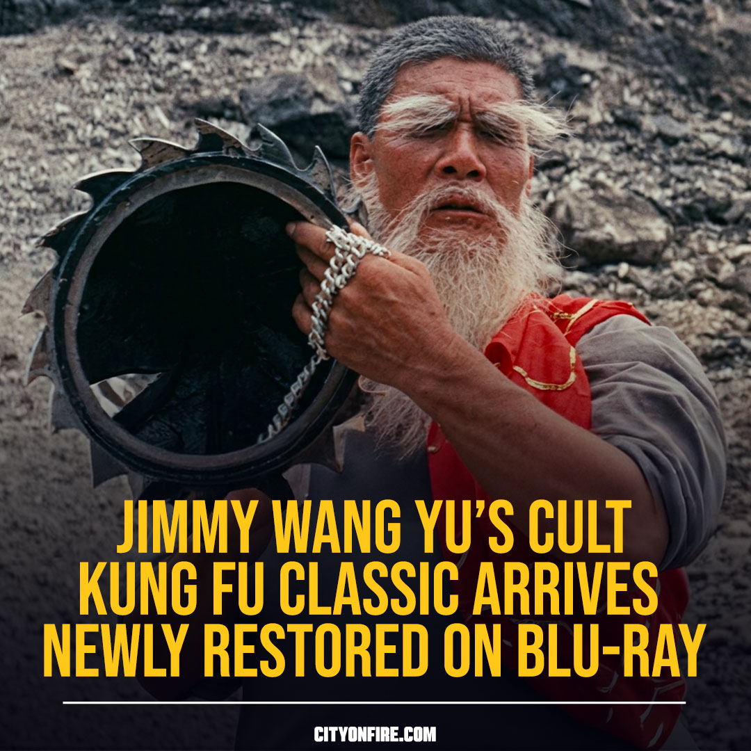 CityOnFireNews's tweet photo. HEAD’d your way! Jimmy Wang Yu’s kung fu classic ‘Master of the Flying Guillotine’ arrives newly restored on Blu-ray

Details and Trailer: https://t.co/kT3Jm2K2Pk

#MasterOfTheFlyingGuillotine #jimmywangyu #OneArmedBoxer #kungfumovies #martialartsfilm #martialartsmovies #asianaction #bluray #physicalmedia #physicalmediaforever 

Dive into the world of Asian, action and martial arts cinema at City on Fire (https://t.co/6R8bQ6lGK9) – your hub for breaking news, in-depth reviews, and the latest 4K Ultra HD and Blu-ray drops! #CityOnFire

Hunting for import 4K and Blu-ray titles? Explore The Goodie Emporium (https://t.co/YcKzdiDqmY) – the treasure trove collectors swear by. #GoodieEmporium