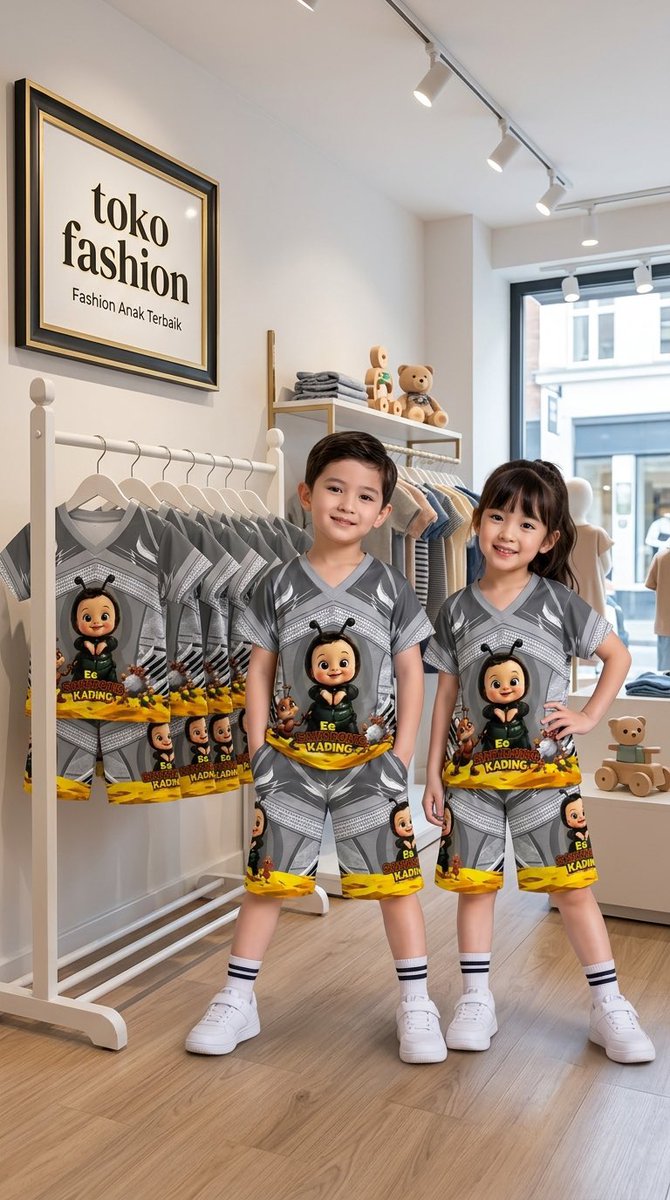 DailyFindsVira's tweet photo. Salah satu bukti nyata kalau bocil cakep itu gk harus dpakein baju bermerk yg hrganya bikin jantungan ya buk.

Hidden gem kaos stelan karakter buat bocil yang desainnya super gemes, masih anak anak bngt,tp hrganya ramah bnget di dompet. 
Emak tenang,anak makin kece mksimal!😭💖￼ https://t.co/ANwhLS5Otx