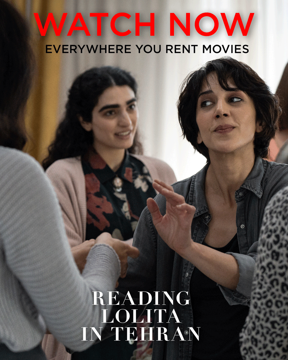 azarnafisi's tweet photo. I’m pleased to share that Reading Lolita in Tehran will be available to watch on demand on August 25!  

This film invites us to reflect on freedom, literature &amp; resistance. As with books, films have a beautiful way of connecting us with people we may never meet. Enjoy!
@Kanopy https://t.co/lihuEPXi7R