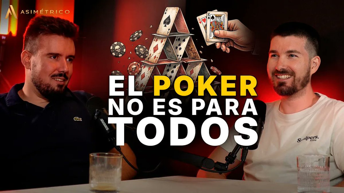 asimetricopod's tweet photo. ¡Tercer episodio de ASIMÉTRICO!  

🎙️¿Es el POKER viable como carrera? ¿Y los spins?
Todo esto y mucho más con @victorfernan94 

🔴Disponible mañana Lunes 24 a las 19H en YouTube, iVoox y Spotify  

¡Comenta quién te gustaría que trajeramos al podcast! https://t.co/faLWJLbYgw