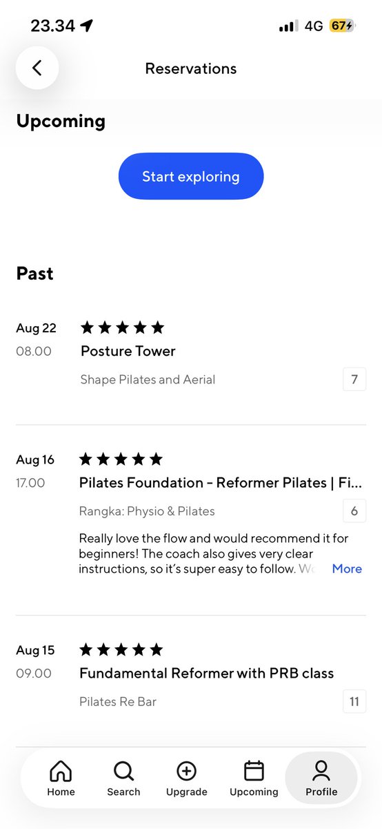 capybarb_'s tweet photo. mau share hacks buat girlies yg baru mau nyoba pilates cmn modal 20k aja 🫨

kemarin aku nyoba trial di apps classpass cmn bayar 20k trnyata lgsg dapet 25 credits yg bs dipake kurleb 3x class di tempat berbeda. cuan bgt sih :’)) [cont.] https://t.co/1r0JsPHMtK