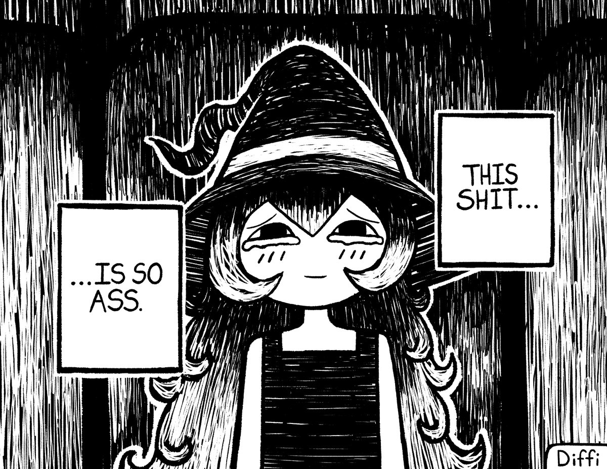 Thatisdifficult's tweet photo. "The Witch Who Thinks This Shit Is So Ass" https://t.co/lrD2lZK7dV