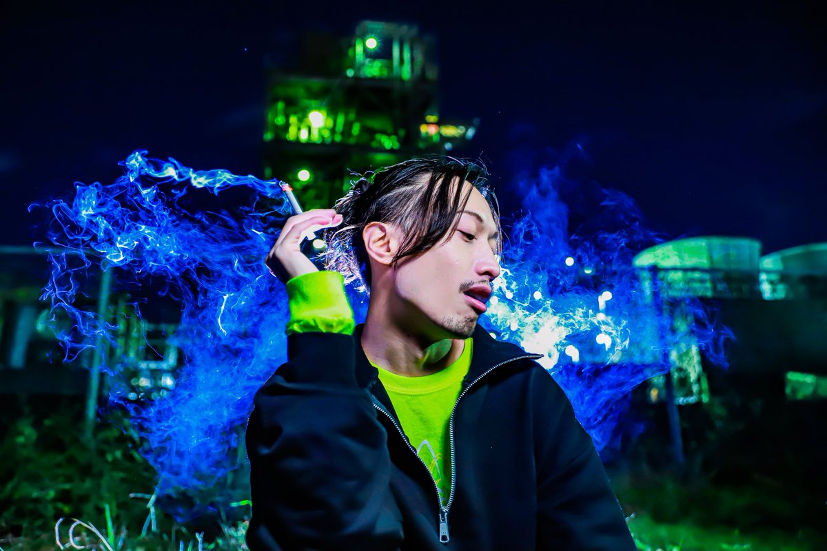 konchaaan1022's tweet photo. NEON VEIL 
@daichi_a_012 https://t.co/C1gYevt0xP