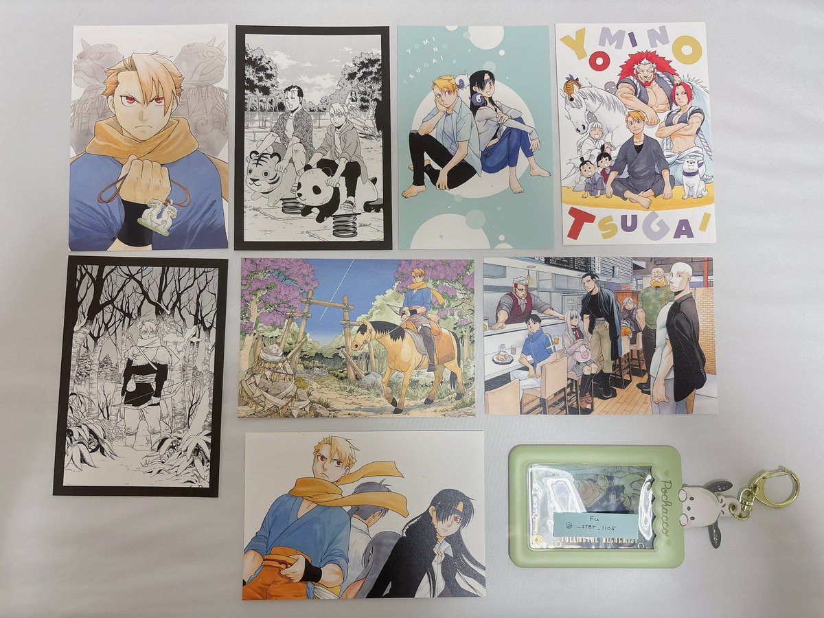 _ster_1105's tweet photo. 【交換/譲渡】鋼の錬金術師×黄泉のツガイ展 黄泉のツガイ ポストカード フォト風カード

求≫画像4枚目or定価+送料

譲≫画像のものor定価+送料

★買取は〚激求〛のみ（～5枚）

郵送交換のみ⌇比率違い◎
⭐固ツイ必読
お気軽にお声がけください https://t.co/U8KHiO6he7