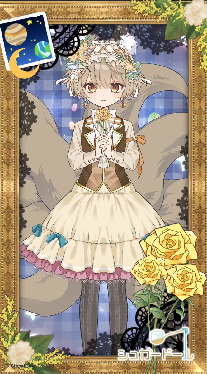 Meteor_sugar's tweet photo. いつか絵画モチーフの子を作って額縁に閉じ込めたいです https://t.co/ZzPw7vDsQ7