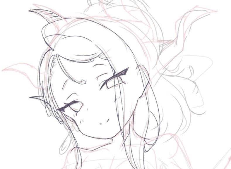 sheilanoME's tweet photo. ドレスヒナ　wip https://t.co/aZrlibLnWX