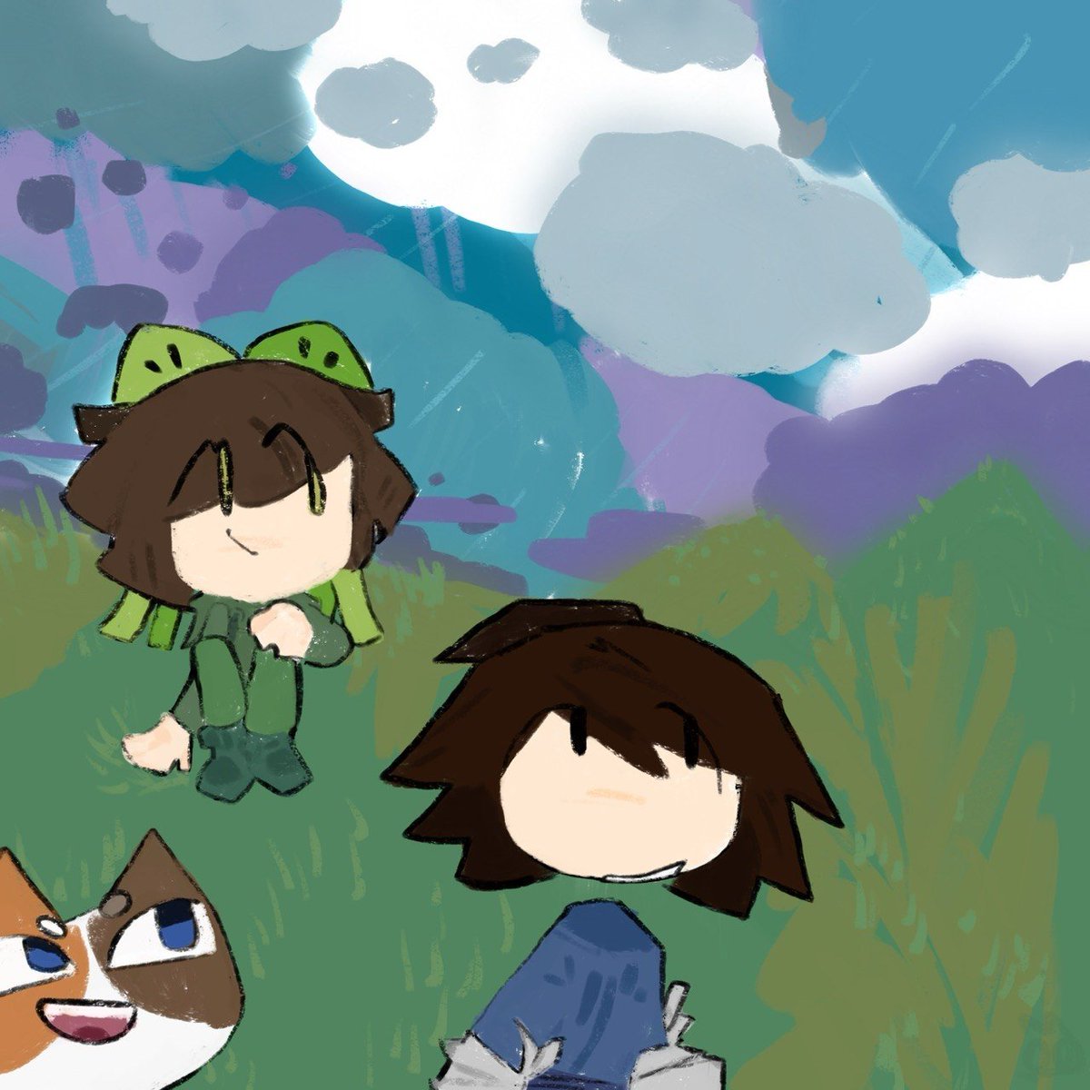 komcuzy's tweet photo. Something. I dunno just trying new styles :))) https://t.co/hnWRMtVpKM