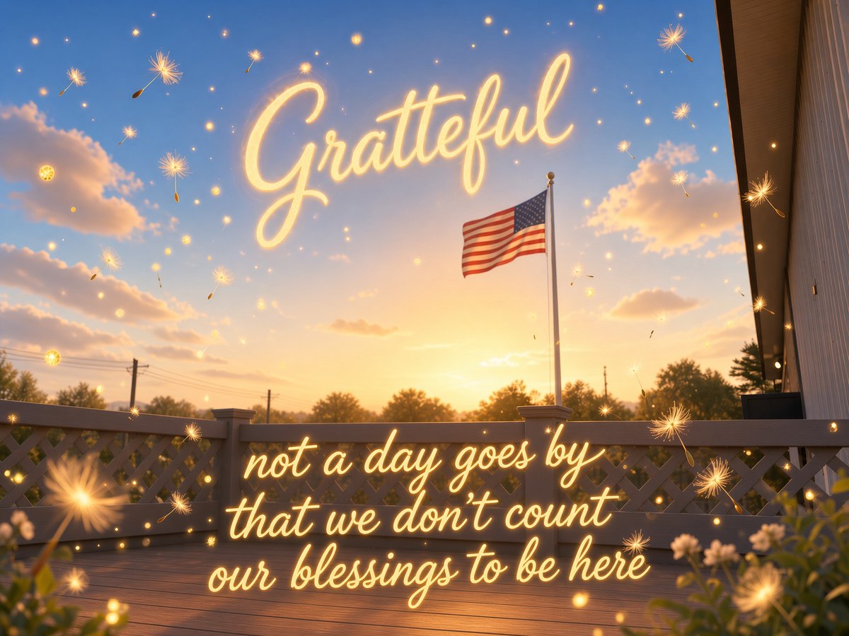 Expatonpurpose's tweet photo. Good morning everyone! Another day to be grateful!  We have been in the USA 6 months, and still there is not a day that goes by that we wake up and thank the Lord we are in the USA. 🇺🇸 Have a blessed day ❤️🙏🏻 https://t.co/E8KbzVPMyK