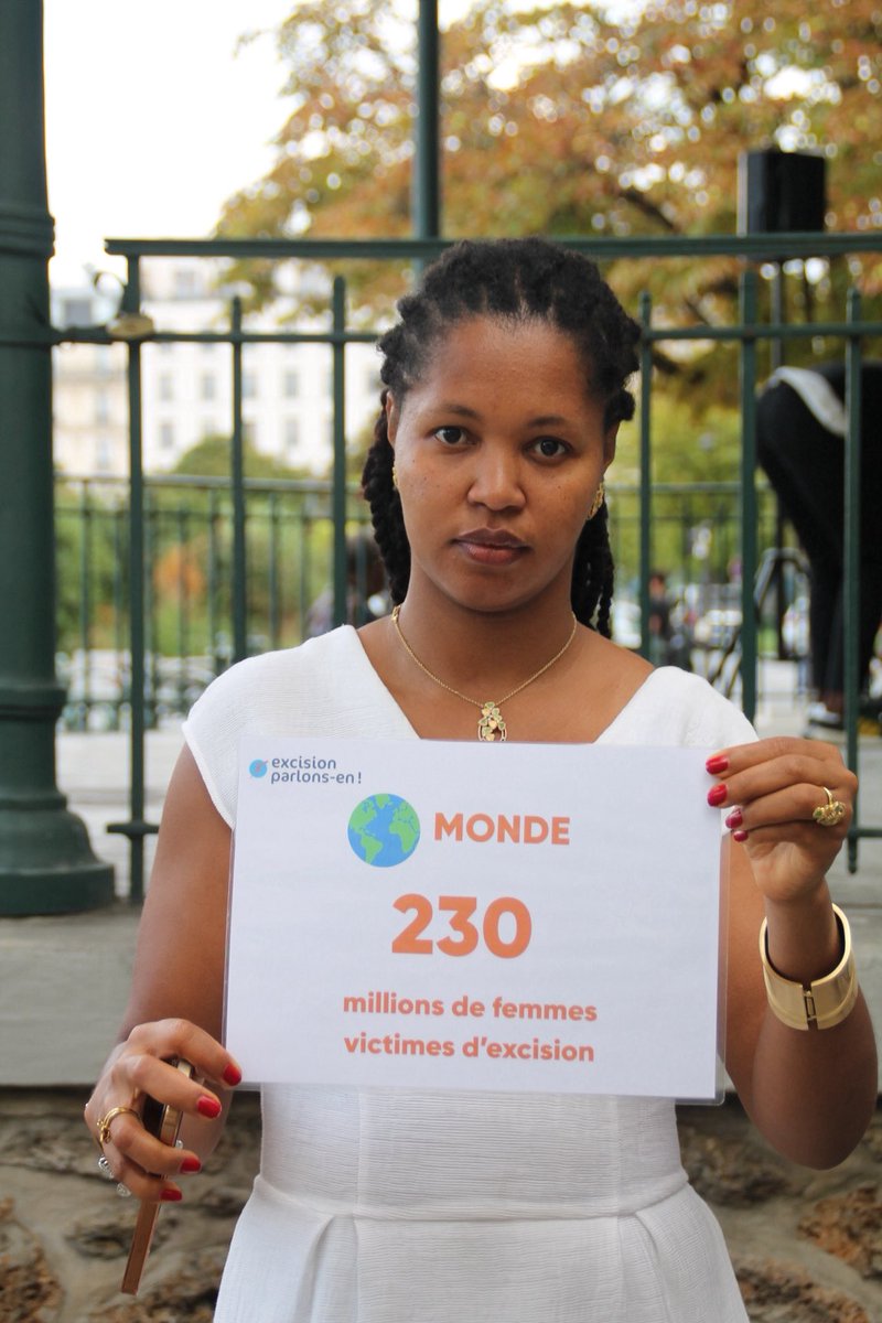 Lingeerism's tweet photo. L’excision c’est 230 millions de victimes dans le monde. Comment construire une société solide, alors même que les violences sur les enfants, sur les petites filles sont normalisées et banalisées ? https://t.co/spnfxTumre