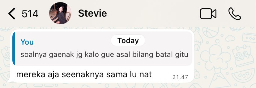 enatdeh's tweet photo. MAKASIH LOH STEV.😊 https://t.co/OYlTpk5Y4u