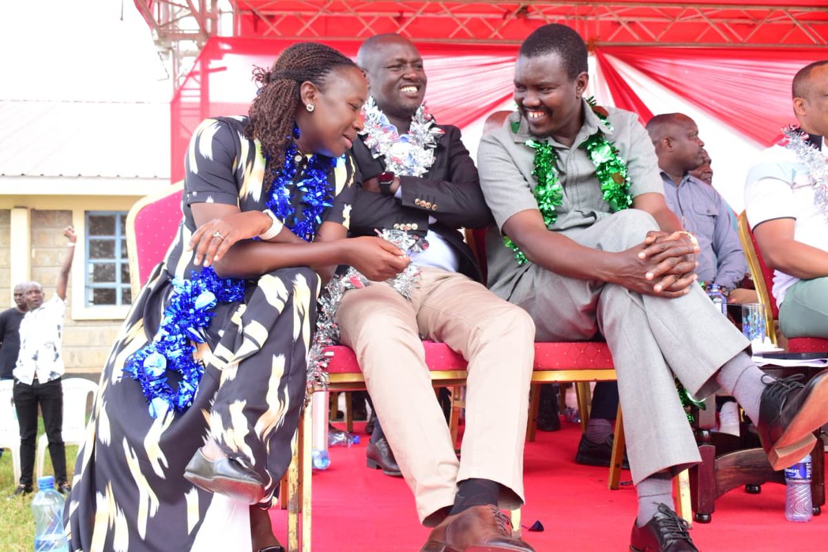 getrudekurgat's tweet photo. This afternoon at AIC Saramek, Sirikwa DCC in Soy Constituency, I joined other leaders for a church fundraiser to support the completion of the church.
Grateful to the church and the community for the warm reception. Together we build the house of the Lord.
#mamaniyouth https://t.co/flOqxJhUKP