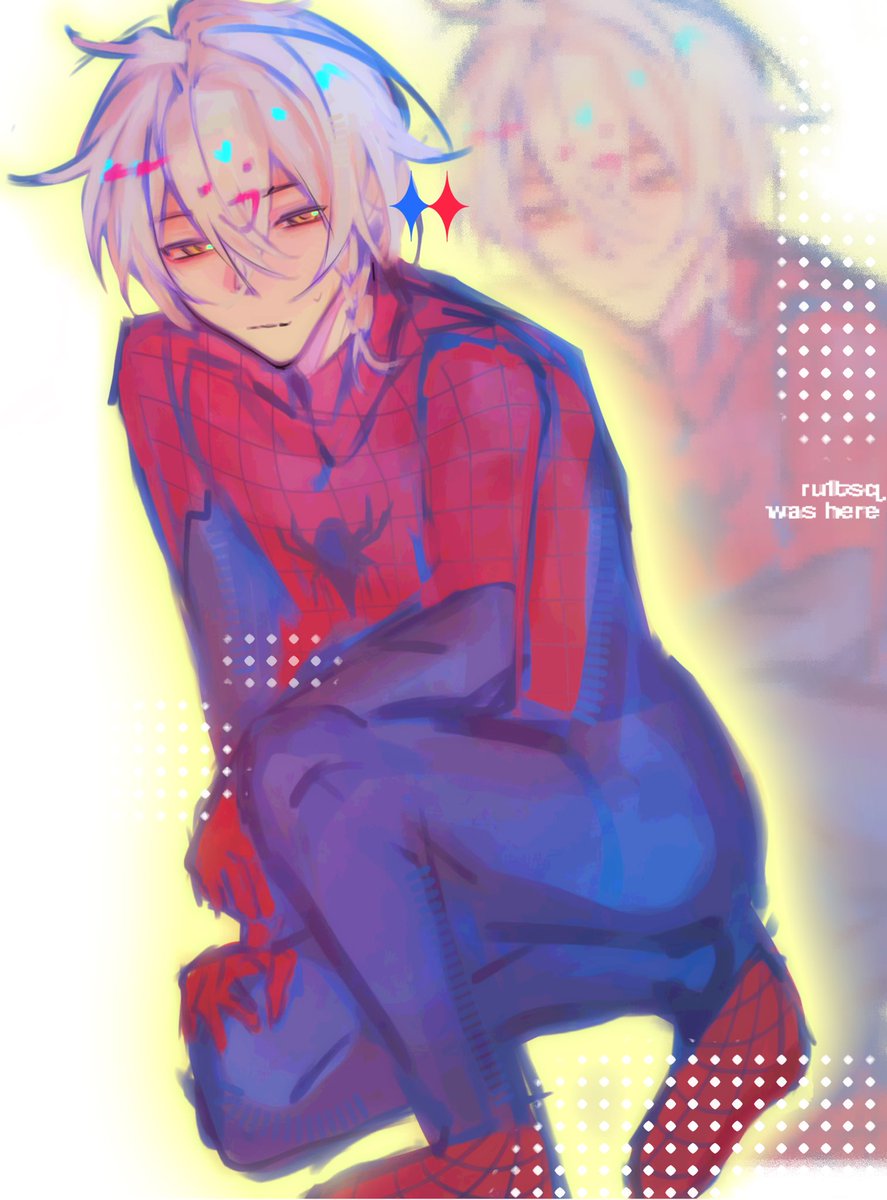 ru1tsq's tweet photo. spidermans name is saps saparata

#saparata #saparatafanart https://t.co/6rrxunHIX2