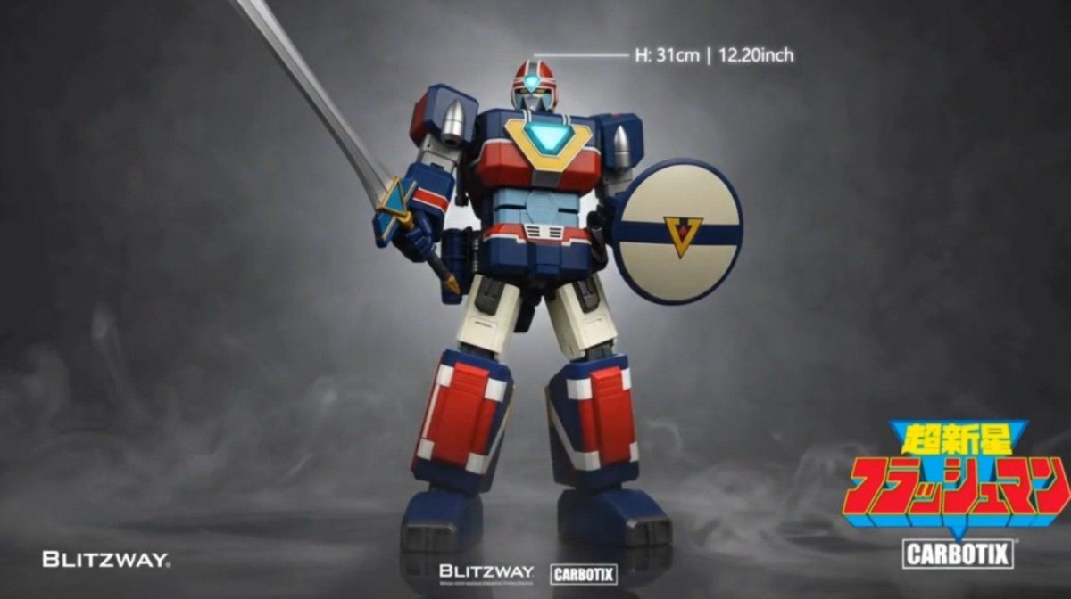 figsoku_r's tweet photo. 【超新星フラッシュマン】CARBOTIX「フラッシュキング」合金アクションフィギュア化決定？

【画像追加】
https://t.co/hgPZEDKleA
#BLITZWAY #CARBOTIX #Blitzway #超新星フラッシュマン https://t.co/g3zcw2fKcK