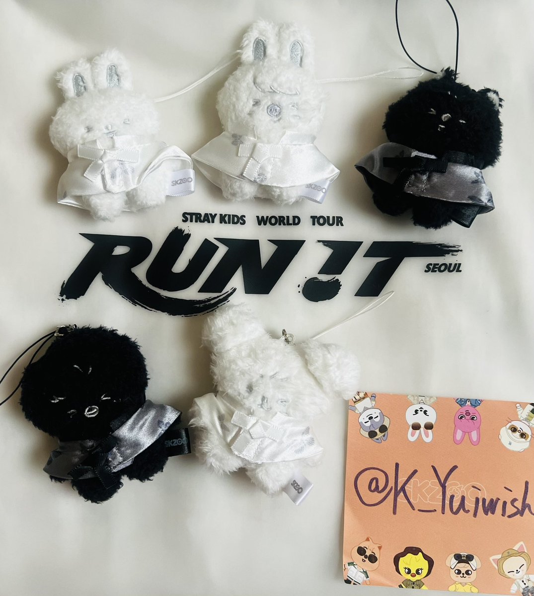 K_Yuiwish's tweet photo. Stray Kids スキズ
RUN IT ソウルコン グッズ 交換

SKZOO SECRET PLUSH
MICRO Ver.
譲→Leebit Dwaekki HAN QUOKKA
        BbokAri PuppyM

求→Jiniret ジニレット赤丸⭕️

郵送＞8/29 国立　9/5 名古屋
交換よろしくお願いいたします🍀 https://t.co/b2tv8K70T9