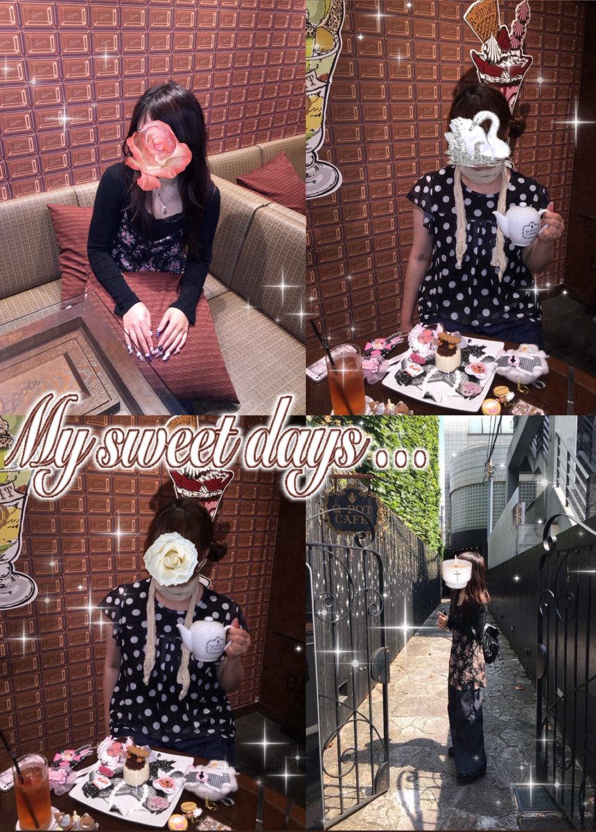 _yeonyangi's tweet photo. お菓子の家みたいなカフェ🍫👜🫖🧑🏻‍🍳❤️ https://t.co/N0AbZfMzMR
