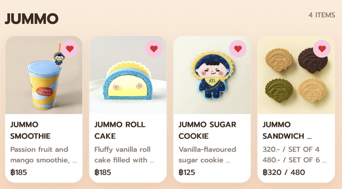 immymelodyy's tweet photo. เมนูเนื้อจัมโม่ : 975฿ 🌀💖

JUMMO SMOOTHIE 185฿
JUMMO ROLL CAKE 185฿ 
- come with Pop-Up Card
JUMMO SUGAR COOKIE 125฿
JUMMO SANDWICHE COOKIE 
- Set of 4 : 320฿
- Set of 6 : 480฿

#JUMMO https://t.co/hzGrHUMVz1