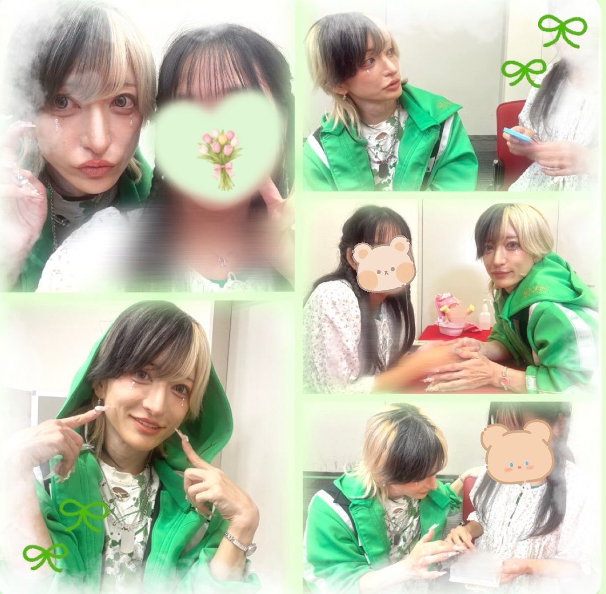 _riapi519e813's tweet photo. 2026 8️⃣♡2️⃣3️⃣  握手・無限撮影会　

今までの思い出とかライブのこと話せたし一緒に振り返られて嬉しかったー꒰՞ɞ̴̶̷̥⩊ɞ̴̶̷̥՞꒱֯💚
#リアルピース　#こぺ https://t.co/FO4nmMNjn1