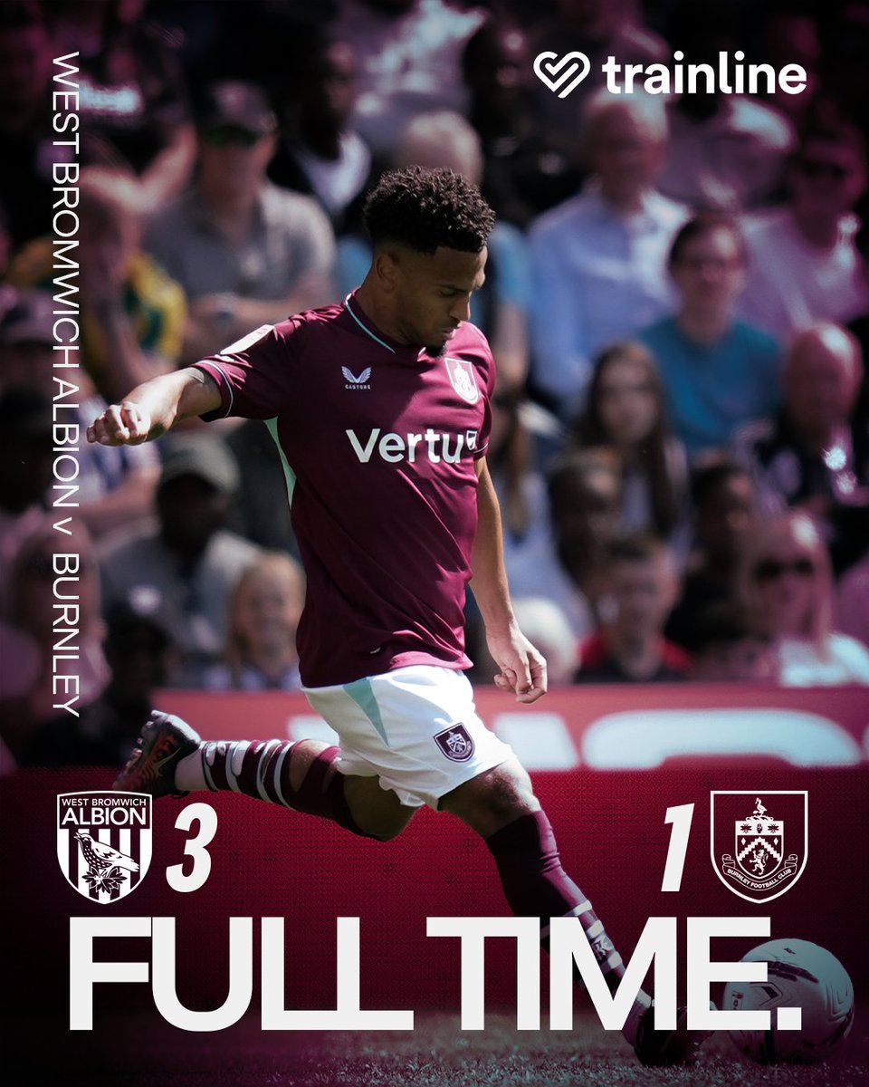 BurnleyOfficial's tweet photo. We are defeated at The Hawthorns. https://t.co/a4jVixW7c9