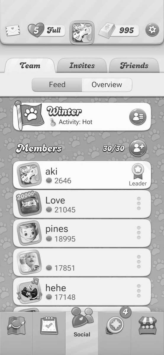 beyeaux's tweet photo. hello bison... if you are here... i accidentally promoted you on our team ;( can you pls promote me back 🥺 i made the team for my dog, winter... #CandyCrush #CandyCrushSaga @CandyCrushSaga #heartbeenbroketoomanytimes https://t.co/VN0EFUcK4w