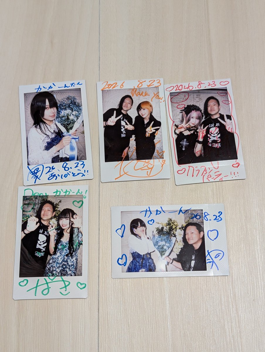 Kakan79882146's tweet photo. #BBTS Worldwide Challenge ヨーロッパツアー報告パーティー
初参戦。
ひな壇トークショーかなと思ってたんですが、想像以上に演者さんと話す機会が多いイベントで神😭
バンドの皆さんと話せたのも超貴重!ししょうさんにヨーロッパの箱事情とか聞けて楽しかった✨
チェキは初めてループしちゃったw https://t.co/3mmemb5Fdm