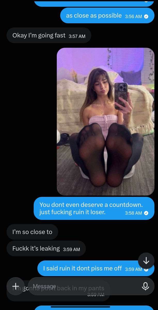 CFGoddess11's tweet photo. You seriously like this? 🤭 

#wankbattle #wankchat #goon https://t.co/X6XRDaOiaa