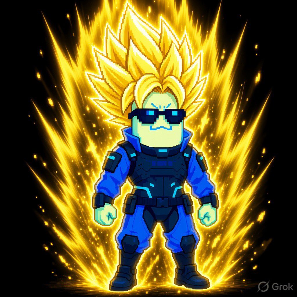tagrbeast's tweet photo. Saiyan king! Cyberleek https://t.co/luO4RxXvnt