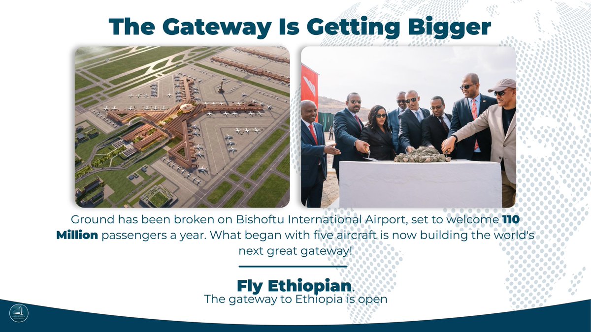 PMEthiopia's tweet photo. Did You Know? Ethiopian Airlines (@flyethiopian) is a leading global carrier, your gateway to https://t.co/B6x3uRUe8M? 

#PMOEthiopia https://t.co/AsQiobKlwp