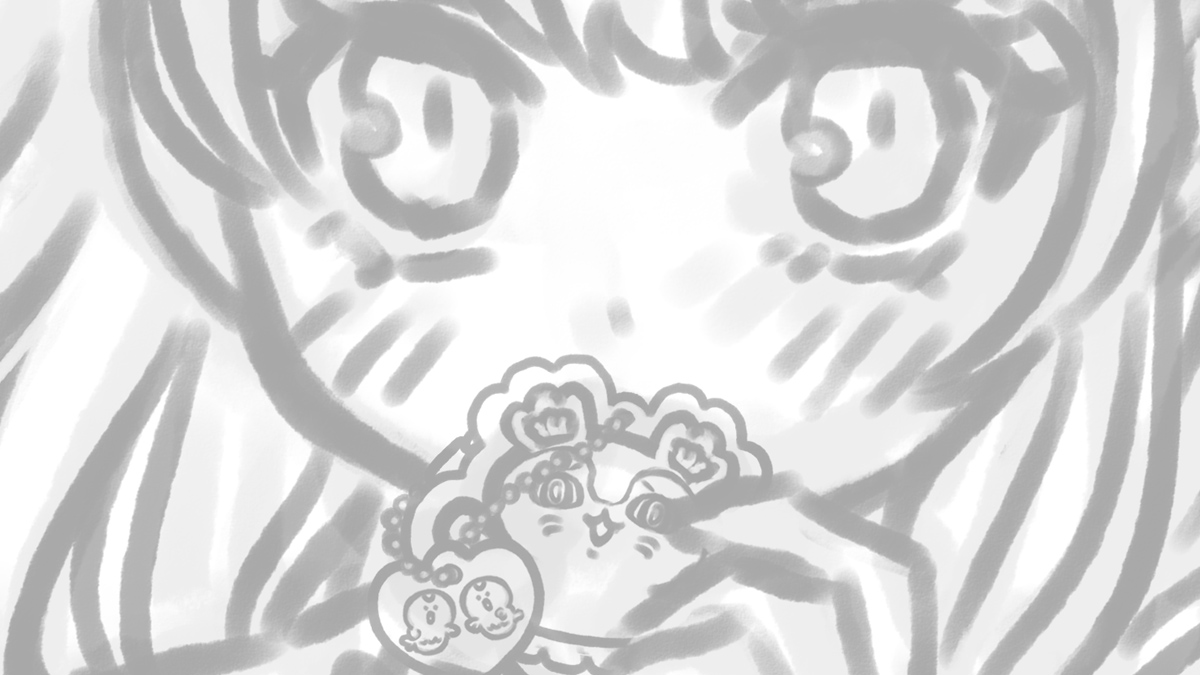 nogaki76's tweet photo. 架空のちいかわ女子の下絵準備中なのですが
身に着けているちいかわグッズを書くのに
時間かかってます。Tシャツもまだ書けてない💦
セイレーンのアクキーは加筆できました。 https://t.co/CT2svbAt0P