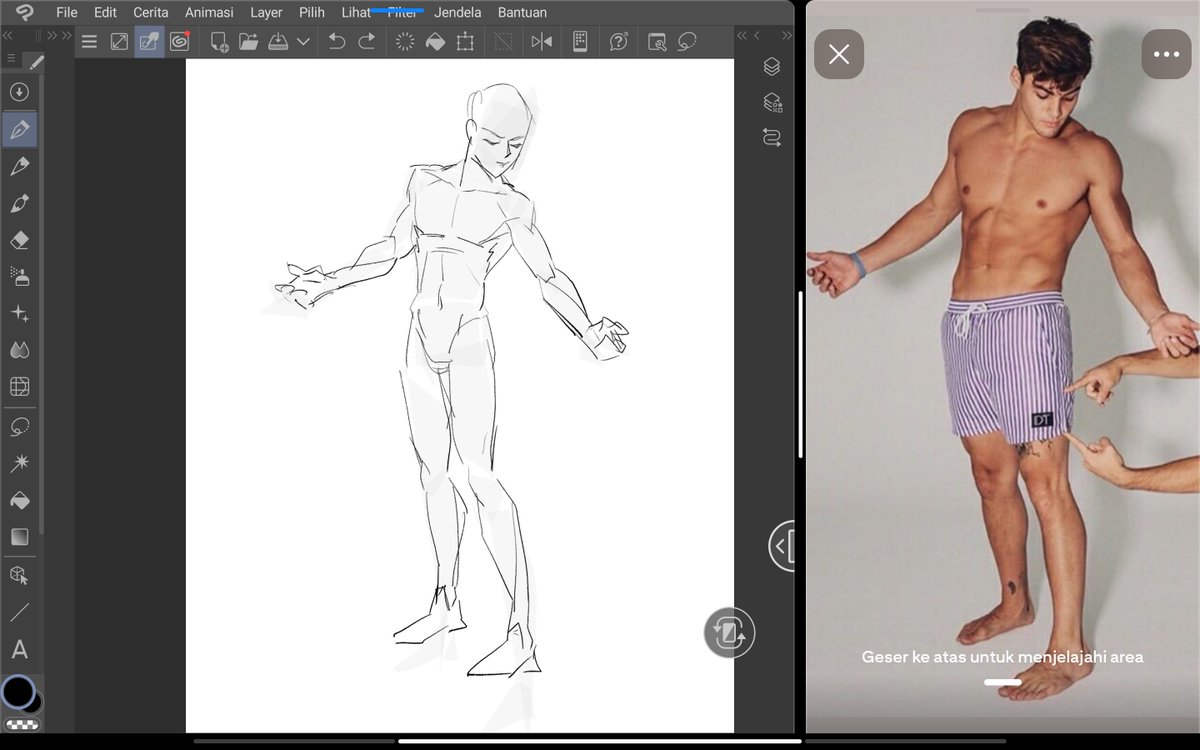 Rais_567's tweet photo. Sketch pose
#illustrationㅤ #イラスト https://t.co/jde1KVTPi1