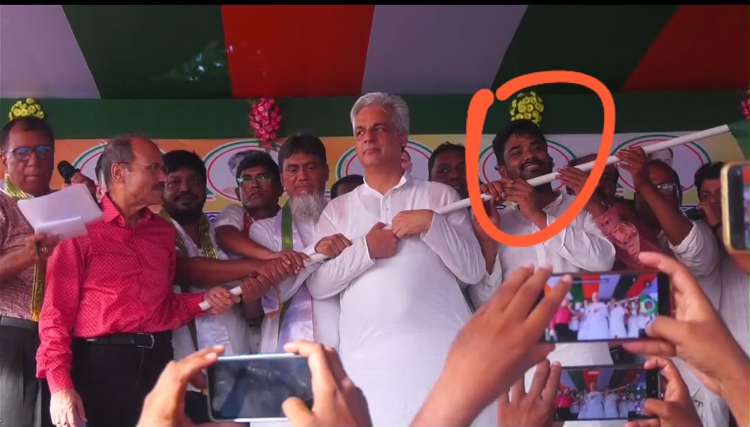 keyakahe's tweet photo. This same Injamul Haque, one of the mastermind behind Murshidabad ri0ts, which killed Haragobinda Das-Chandan Das and rendered hundreds of Hindus homeless has now joined Congress. 
Why am i not surprised? https://t.co/Q0jxGlM4ct
