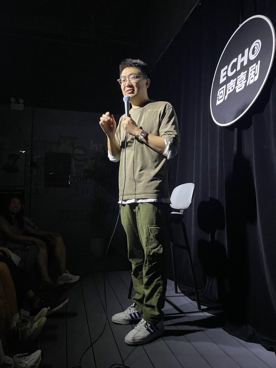 barrera_isidira's tweet photo. Just got roasted by the crowd so hard at my open mic set I’m now taking a full 10 minutes to pretend I didn’t hear a single word. Send wine, or pity—either works.， https://t.co/zBDpYBhiAa