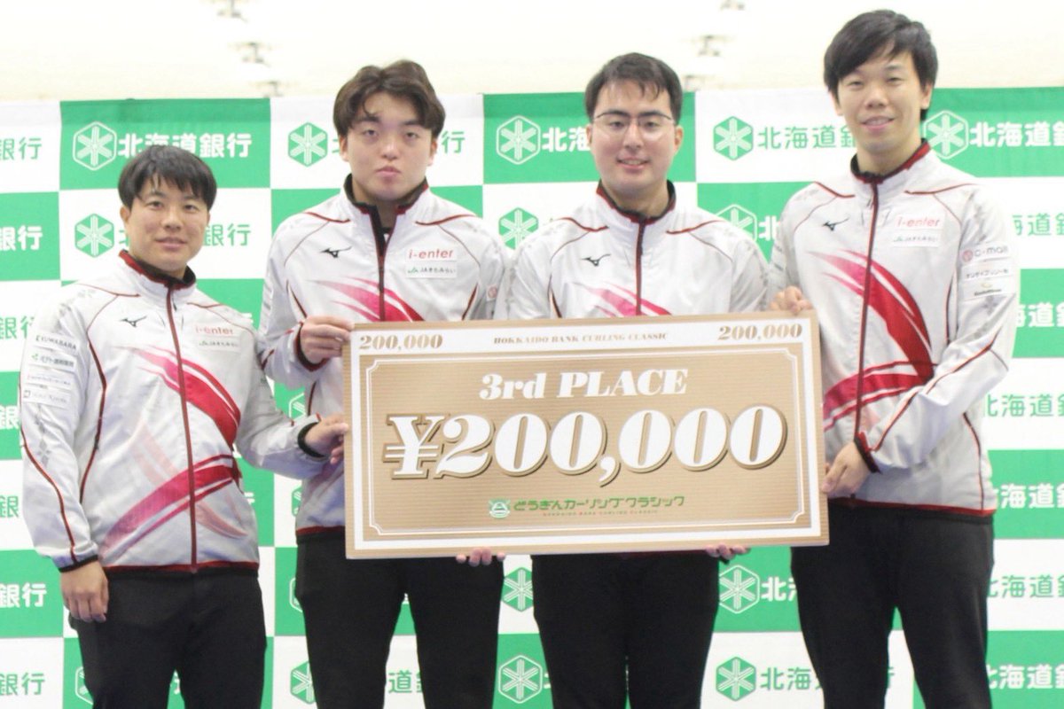 curling_KiT's tweet photo. どうぎんカーリングクラシック2026
3位でフィニッシュ。
青木選手は復帰1戦目で【スポーツナビ賞】を受賞しました❗️
たくさんの応援ありがとうございました📣
#KiTCURLINGCLUB
#どうクラ2026
#hbcc2026
#カーリング https://t.co/Wfn1vs8SSC