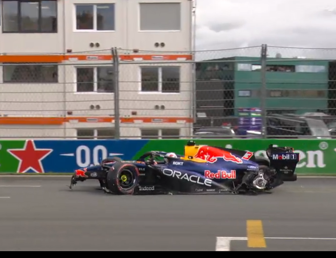 leclercsletters's tweet photo. such a huge crash and in his last home race too... damn. https://t.co/0tZ99f1IDn