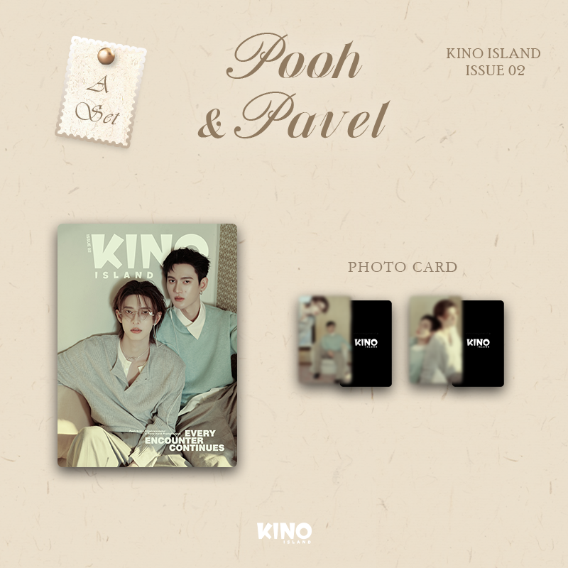 KinoIsland's tweet photo. KINO ISLAND ISSUE02丨PoohPavel
EVERY ENCOUNTER CONTINUES.
PRE-ORDER OPEN!

🇰🇷 ：
https://t.co/ZSRQYixcUb
🇯🇵：
https://t.co/ZSRQYixcUb
🇹🇭/🇲🇾/🇵🇭/🇻🇳/🇸🇬：
https://t.co/4UXZCefCnV

#poohpavel #พูห์พาเวล
#ppoohkt #pavelphoom https://t.co/dph9ODl5KH